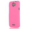 Чехол Incipio для HTC One X Feather розовый неон (HT-280)