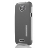Чехол Incipio для HTC One X Silicrylic темно-серый/светло-серый (HT-286)