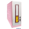 Корпус Coudpen CP-501L, White/Pink Slim Case, LCD Display, 300W