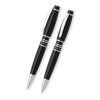Набор Cross Windsor: шариковая ручка и механический карандаш 0.7 мм, цвет: Black Lacquer (AT0521B-2_BX451)