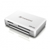(TS-RDF8W) Устройство считывания/записи карт памяти Multy Card Reader USB 3.0 для карт памяти SDHC, SDXC, CF, MS M2, MS PRO Duo, MSXC, белый
