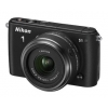 PhotoCamera Nikon 1 S1 black 10.1Mpix 11-27.5mm / 30-110mm 3" 1080p SDHC Ком-т с объективамиEN-EL20 (VVA191K007)