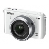 PhotoCamera Nikon 1 S1 white 10.1Mpix 11-27.5mm / 30-110mm 3" 1080p SDHC Ком-т с объективамиEN-EL20 (VVA192K007)