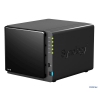 Сетевой накопитель Synology DS412+ Сетевой накопитель с 4 отсеками для 3.5” SATA(II) или  2,5” SATA/SSD, CPU 2.13 ГГц (двухядерный), RAM 1Gb
