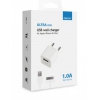 Зарядное устройство Deppa 1A + Apple 30-pin cable белый (11300)