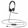 Наушники с микрофоном Logitech H650E черный 1.1м (981-000519)