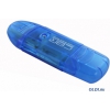 Картридер CBR COOL PRO, 9-in-1, SDHC, USB 2.0, Blue (Coll Pro)