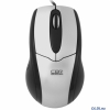 Мышь CBR CM-101 USB Silver  оптика, 1200dpi, офисн., провод 1.28 м., USB (CM 101 Silver)