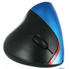 Мышь CBR CM-399 уникальный дизайн Blue Black, эргон., 1000 dpi, отпика, USB. 4 кнопки