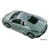 Мышь CBR MF-500 Bizzare Silver, игр.автомобиль, 2,4 ГГц, (MF 500 Bizzare Silver)