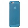 Чехол пластиковый Ozaki  для iPhone 5 O!coat 0.3 JELLY Blue. Синий OC533BU