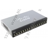 Cisco <SG100-16-EU> Неуправляемый  коммутатор (16UTP 10/100/1000Mbps)
