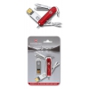Нож-брелок CLASSIC c USB-модулем 16 Gb 58 мм. / полупрозрачный красный (шт.) 4.6125.TG16B