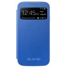 Чехол Samsung для GT-I9500 Galaxy S4 EF-CI950BCE голубой S-View (EF-CI950BCEGRU)