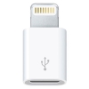 Адаптер Apple MD820ZM/A micro USB B (m) Lightning (m) белый
