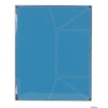 Чехол Jet.A IC10-38 Blue для Apple iPad NEW, iPad 2/iPad 3/iPad 4 трансформер, разделяется на 2 части, люкс материал