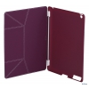 Чехол Jet.A IC10-38 Purple для Apple iPad NEW, iPad 2/iPad 3/iPad 4 трансформер, разделяется на 2 части, люкс материал
