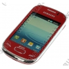 Samsung Rex 70 GT-S3802W Flamingo Red (QuadBand, 3.0" 320x240, EDGE+BT,10Mb+microSD, 2Mpx,SamsOS)