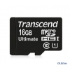 Карта памяти MicroSDHC 16GB Transcend Class10 U1 UHS-I Ultimate 600x (TS16GUSDHC10U1)