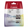 CANON Картридж для PIXMA MP260. Чёрный. 220 страниц +  Цветной.  244 страницы. (PG-510/CL-511)