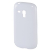 Футляр TPU для Samsung Galaxy S III mini, противоскользящая поверхность, пластик, белый, Hama     [ObG] (H-91518)