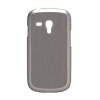 Футляр Hair Line для  Samsung Galaxy S III mini, доступ ко всем кнопкам, пластик, серый, Hama     [ObG] (H-92318)