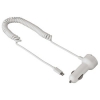 Зарядное устройство автомобильное для Apple Lightning, 2.1A, витой кабель, белый, Hama     [OhN] (H-119427)