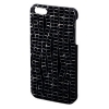 Футляр Magic для Apple iPhone 5, пластик, рисунок "стена", черный,  Hama     [ObG] (H-119196)