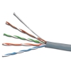 Кабель UTP 4 Pairs cat 5E 305m solid (AWG24) CCA alloy blue 305м