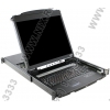 ATEN <CL5800NRG> 1U выдвижная Dual Rail PS/2 USB консоль с LCD 19"  для переключателей KVM