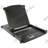 ATEN <CL5716MRG> 1U 16-port 17" Single Rail LCD KVM Switch  (+2 кабеля)