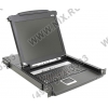 ATEN <CL5708M(RG)> 1U 8-port 17" Single Rail LCD KVM  Swith  (+2  кабеля)
