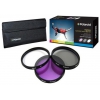 Набор фильтров Polaroid UV+CPL+FLD 62мм (PL3FIL62)