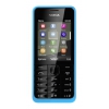 Мобильный телефон Nokia 301 DS циан моноблок 3G 2Sim 2.4" BT  (A00011647)