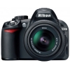 PhotoCamera Nikon D3100 KIT black 14.2Mpix 18-55VR 3" 720p SD с объект.+4GB+чехолLi-Ion  (VBA280KR18)