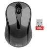 Мышь A4 G3-200N черный оптическая (1000dpi) беспроводная USB2.0 (2but)