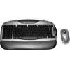 A4-Tech Wireless Keyboard+Mouse<KBS-2548RP> (Кл-ра Ergo,М/Мед,PS/2, цифр. блок слева, FM+Мышь PS/2, 3кн, Roll, FM)
