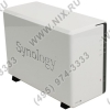 Synology <DS213j> Disk Station (2x3.5" HDD SATA, RAID  0/1/JBOD, GbLAN, 2xUSB2.0)
