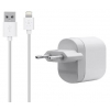 Зарядное устройство Belkin 1A + Lightning cable белый (F8J112vf04-WHT)