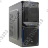 Miditower Aerocool <V3X Advance (Evil) Blue Edition> Black  ATX  600W  (24+2x4+2x6/8пин)