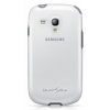Чехол Samsung для Galaxy S III Mini GT-I8190 EFC-1M7BWE белый (EFC-1M7BWEGSER)