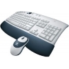 LOGITECH CORDLESS DESKTOP PRECISION(Кл-ра ERGO,М/Мед,USB&PS/2,FM +Мышь 3кн,ROLL,PS/2,FM)<967366>
