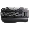 Кл-ра LOGITECH INTERNET NAVIGATOR KEYBOARD SE Y-BF38 BLACK <USB&PS/2> ERGO 105КЛ+20КЛ М/Мед+ROLL <967234>