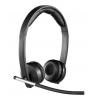 Наушники с микрофоном Logitech H820E черный беспроводные (981-000517)