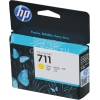 Картридж струйный HP №711 CZ132A желтый (29мл) для HP DJ T120/T520