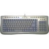 Кл-ра Диалог SLIM STYLE KP-105UH <USB> 106КЛ+19КЛ М/Мед