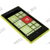 NOKIA Lumia 720 Yellow (1GHz, 512MbRAM, 4.3" 800x480 IPS, 3G+BT+WiFi+GPS, 8Gb+microSD, 6.7Mpx, WinPhone 8)