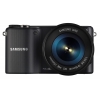 PhotoCamera Samsung NX2000 KIT black 20.3Mpix 20-50 / (EX-S2050BNB) 3" 1080p SDHC CMOS IS VF RAW HDMI WiFi Комплект с объективомLi-Ion  (EV-NX2000BABRU)