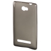 Футляр Crystal для HTC 8S, доступ ко всем кнопкам, пластик, серый, Hama     [ObG] (H-70819)