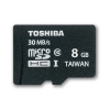 (SD-C032UHS1(BL5A) Карта памяти Toshiba, стандарт microSDHC класс 10 (UHS I), 32 Gb (SDMicro10-32GB/T-U)